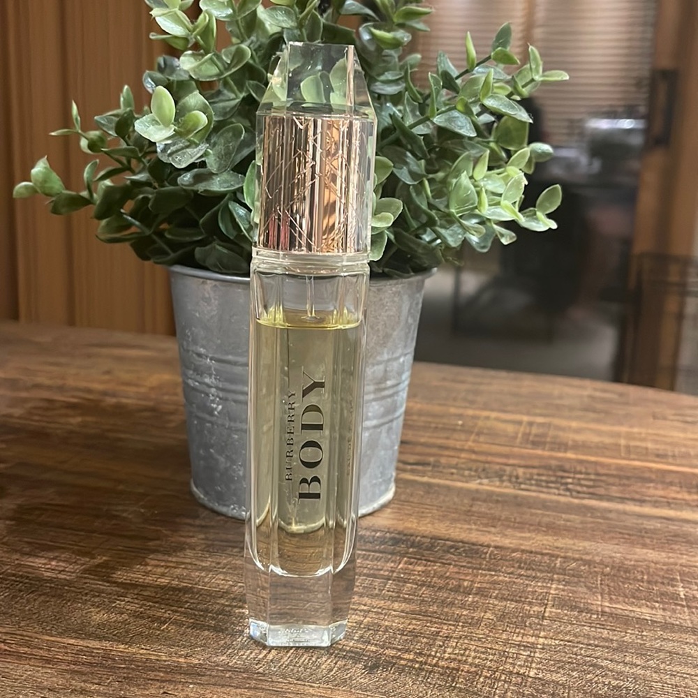 Slightly used bottle Burberry Body Eau De Parfum.